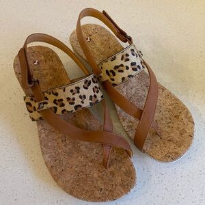 Revere Leopard Sandals: New size 8